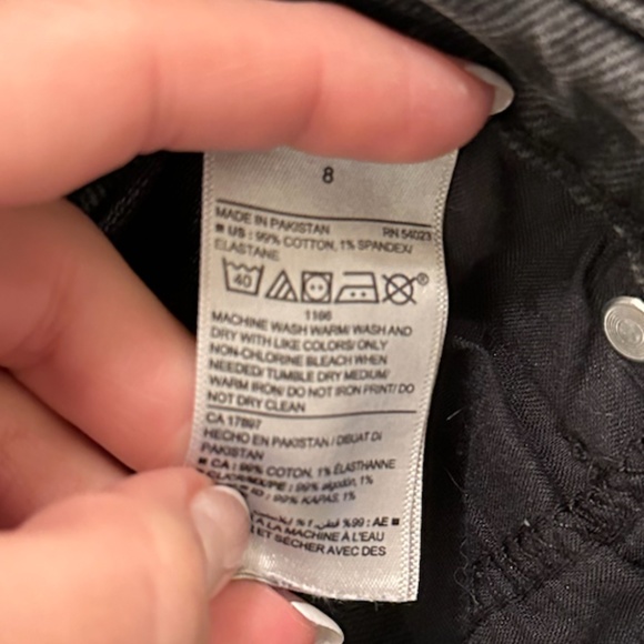 Old Navy Sky High Extra High Straight Leg Jean - Picture 4 of 4